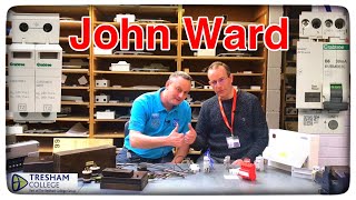 John Ward Talks About New Consumer Units  Types of RCDs Types of SPDs and AFDD Fuse Boxes [upl. by Irehc655]