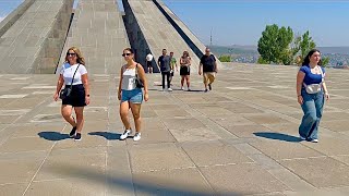 Tsitsernakaberd Armenian Genocide Memorial Complex  یادبود کشتار ارامنه فاخرتراول fakhertravel [upl. by Eniliuqcaj]