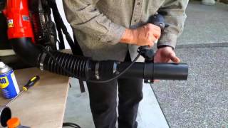 Echo PB580T Professional Grade Leaf Blower Unboxing assembly and first start [upl. by Sharline399]