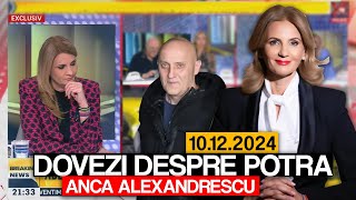 Anca Alexandrescu dezleaga misterul legat de Horatiu Potra  Realitatea Plus 10122024 ora 2100 [upl. by Ramirolg233]