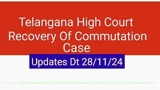 Bank Pensioners Recovery Of Commutation Telangana High Court Case [upl. by Johnath262]