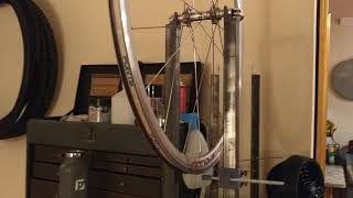 DIY Bike Wheel Truing Stand 3D printed version [upl. by Atnwahs]