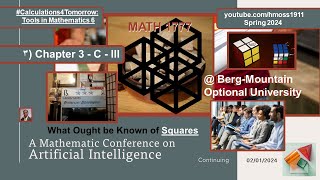 020124  Squares  Calculations4Tomorrow Tools in Mathematics [upl. by Dogs]