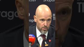 quotWE HAD DOWNSIDESquot Erik ten Hag Man Utd 03 Tottenham [upl. by Aneahs]