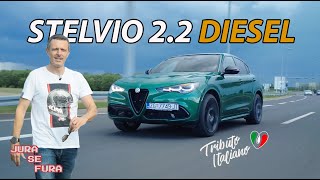 Sport na prvom mjestu 🇮🇹 Alfa Romeo Stelvio 22 Diesel  Jura se fura [upl. by Ewan]