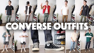 How to Style Converse Chuck Taylor  Outfit Ideas [upl. by Banebrudge]