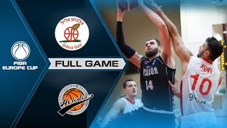 Hapoel Gilboa Galil v Avtodor Saratov  Full Game  FIBA Europe Cup 202122 [upl. by Choong847]