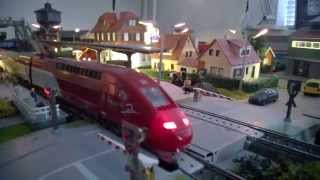 Mehano Thalys 4321 converted from DC to AC H0 Scale [upl. by Nishom]