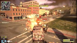 Twisted Metal PS3 Gameplay  Classic Death Match  Sunsprings CA  WikiGameGuides [upl. by Uoliram239]