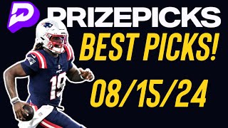 Best NFL Preseason Player Props 081524 [upl. by Aiker]