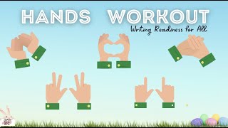 Hands and Fingers Fitness Exercise l Turn amp Learn Picture Guessing Game [upl. by Nas]