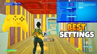 Smoothest XBOX Player 🤤  BEST Controller Settings For Fortnite [upl. by Attirb552]