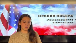 Meghan Rogers 2425 Presidential Candidate [upl. by Beth591]