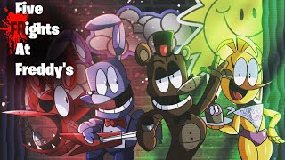 Five Frights At Freddys A FNAF Movie Parody [upl. by Vinni]