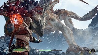 GOD OF WAR  DRAGON VS KRATOS COMBATE EPICO 9 [upl. by Brandea569]