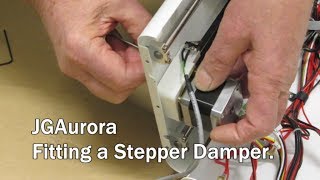 JGAurora Printer Y Axis Stepper Damper Installation [upl. by Winters352]