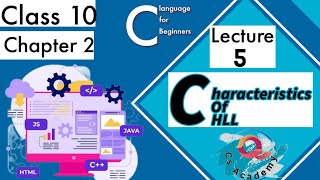 C languageClass XLecture5 Characteristics of High Level Languageyoutube youtubeshorts [upl. by Oos]