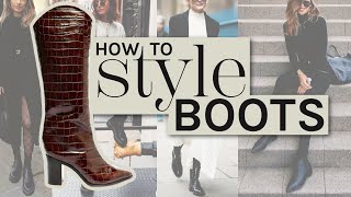 How to Wear Every Style of Boots [upl. by Onilegna]