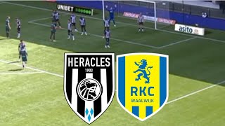 Heracles Almelo 22 RKC Waalwijk Samenvatting  Eredivisie 20242025 [upl. by Lashar]