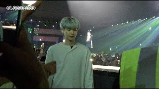 CHANYEOL quotStay With Mequot UP CLOSE  Music Bank in Jakarta 170902  Moonadė [upl. by Ynnol]