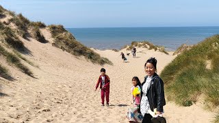 Formby Beach Liverpool [upl. by Cohlier157]