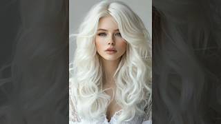 Platinum blonde hair color haircolor ideas [upl. by Camden462]