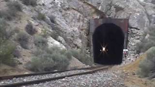 Nevada Northern RR 93 Tunnel 2009 [upl. by Marline]