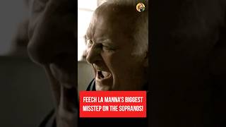 Feech La Manna’s BIGGEST MISSTEP on the Sopranos 🤯 thesopranos tonysoprano vanovhs [upl. by Labinnah]