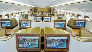 Emirates new retrofitted B777 ￼ premium economy business class and economy [upl. by Judi]