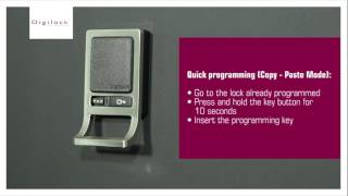 How to register the Manager Keys to multiple Digilock RFID locks with Express Registration [upl. by Annodas]