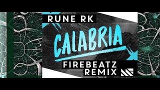 Calabria  Firebeatz Remix  Rune RK Firebeatz  Music Visualization  Trippy  4K [upl. by Aronaele]