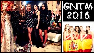 GNTM Finale 2016  Mallorca  Kim  Elena C  Germanys next Topmodel Finale 2016  Mallorca [upl. by Nosnek]