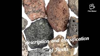 5 توصيف وتصنيف الصخور description amp Classification of rocks [upl. by Sesiom402]