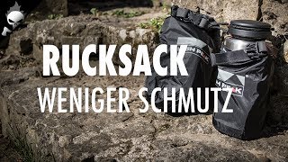 Ausrüstung Kleine Packsäcke gegen Ruß und Schmutz im Rucksack – Bushcraft Survival und Camping [upl. by Clauddetta]