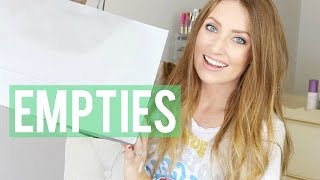 Empties 25 Products Ive used up  Kendra Atkins [upl. by Notaek]