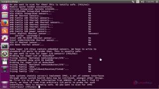 How to Install lmsensors on Ubuntu 1604 [upl. by Blondy]