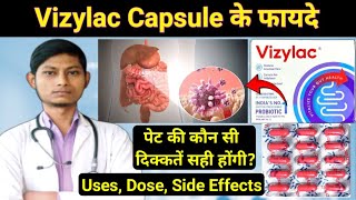 Vizylac capsule hindi  Vizylac capsule kis kaam aata hai  lactic acid bacillus capsules [upl. by Holtz]