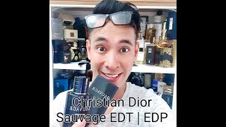 Review Nước Hoa Dior Sauvage  EDT hay EDP ai lăn tăn bơi vào đây ạ [upl. by Temp946]