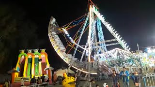 🚢SHIP 🚢 JHULA ENJOY HATA KUSHINAGAR UP 🔥 MELA 🔥 17102024 🎡🏟️🎢 [upl. by Neraa706]