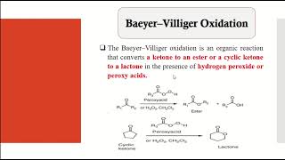 Bayer Viligar Oxidation Reaction with mechanism in 3 minutes [upl. by Urissa]