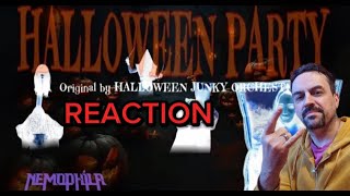 HALLOWEEN JUNKY ORCHESTRAHALLOWEEN PARTY Cover by NEMOPHILA REACTION [upl. by Saunderson938]