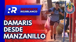 Damaris Godinez desde la Pretemporada de Chivas Femenil  Reporte Rojiblanco [upl. by Kancler]