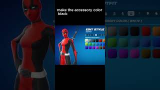 how to make a Deadpool superhero skin in fortnite [upl. by Orelle]