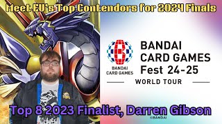 interview with Darren Gibson European top 8 Finalist [upl. by Arual]