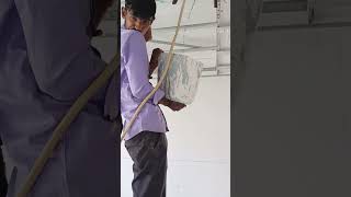 Ac core cutting airconditioner actechnician hvac song pushpa2 [upl. by Darra]