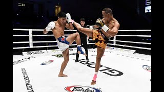 GLORY 73 River Daz vs Hu Binqian Tournament SemiFinal  Full Fight [upl. by Paluas84]