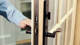 Marvin French Door  How to Operate the Multipoint Hardware [upl. by Boswell]