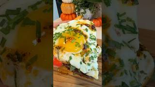 Healthy Breakfast Idea healthybreakfastideas healthybreakfastrecipe chilioilrecipe toast [upl. by Enellij]