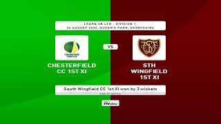 Chesterfield Ist XI v South Wingfield Ist XI [upl. by Nahsad]