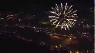 New Years Eve 2014 in NaplesCapodanno 2014 a Napoli [upl. by Hctim]